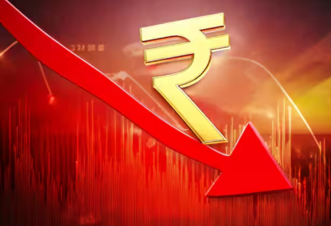 भारतीय रुपया अमेरिकी डॉलर की मजबूती का सामना करने में असमर्थ है और एक बार फिर गिर गया है।  भारतीय रुपया अमेरिकी डॉलर की मजबूती का सामना करने में असमर्थ है और एक बार फिर गिर गया है।