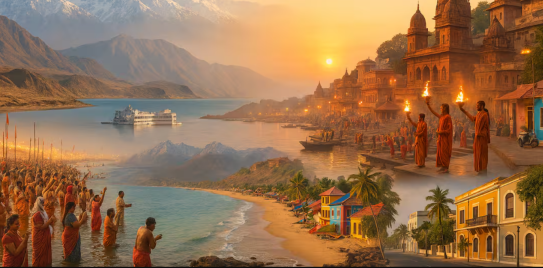 2025 में भारत के 7 सबसे अच्छे टूरिस्ट डेस्टिनेशन: कश्मीर से लेकर वाराणसी तक, जानें लोग कहाँ घूमने जाएंगे?