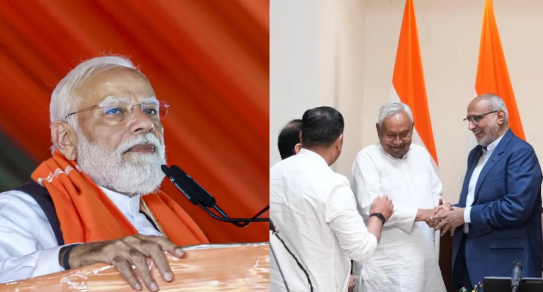 राज्यसभा में नीतीश कुमार के शपथ लेने के बाद, PM मोदी ने एक विशेष ट्वीट किया, जिसमें उन्होंने एक अहम टिप्पणी की।