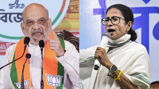 बंगाल दौरे से शाह ने BJP कार्यकर्ताओं का मनोबल बढ़ाया; ममता ने अपनाई आक्रामक रणनीति