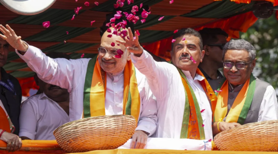 **बंगाल में पहले चरण में BJP कितनी सीटें जीत सकती है? सुवेंदु अधिकारी ने किया चौंकाने वाला दावा।**