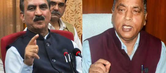 जयराम ठाकुर ने सुक्खू सरकार पर हमला बोला: 