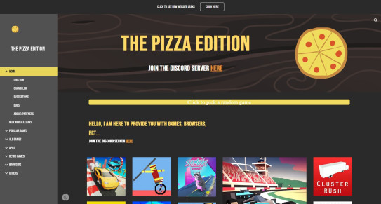 The Pizza Edition Game Site: Revolutionizing Online Gaming with a Flavorful Twist