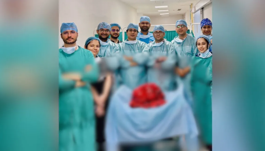 AIIMS के डॉक्टरों की बड़ी उपलब्धि: 160 किलोग्राम वज़नी व्यक्ति के पेट से 20.8 किलोग्राम का ट्यूमर निकाला गया।